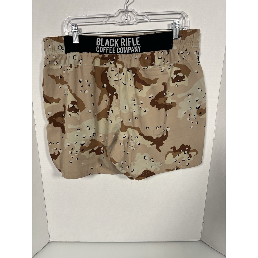 LOT OF 2 BLACK RIFLE COFFEE CO CAMO SHORTS XL 083 - Picture 8 of 8